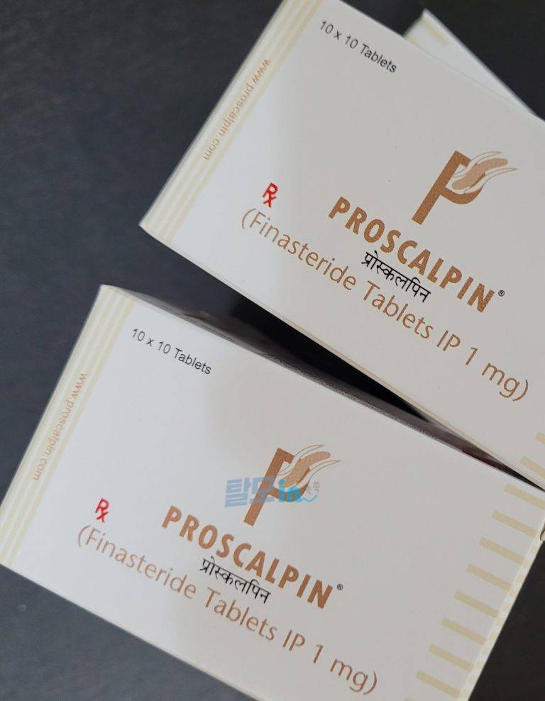 프로스칼핀 600정 photo review