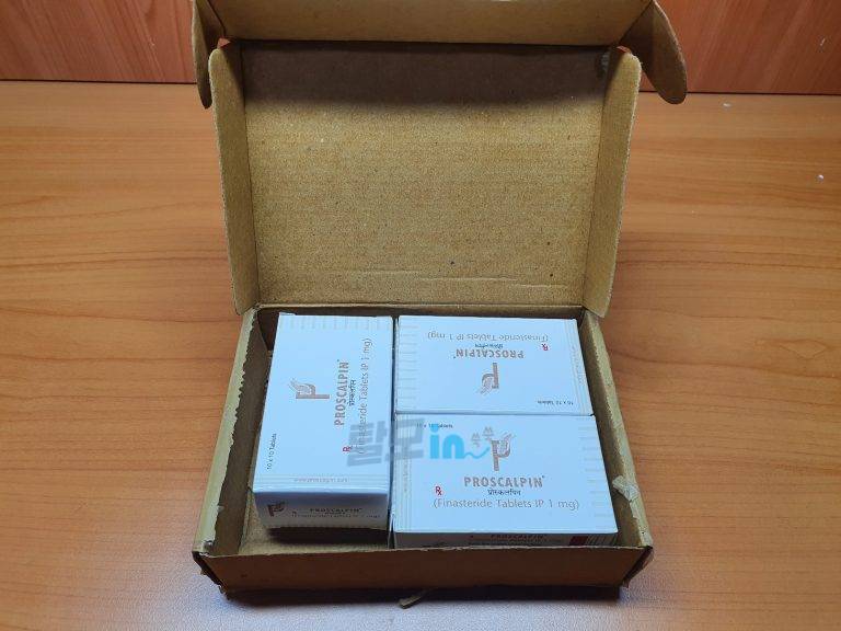 프로스칼핀 600정 photo review