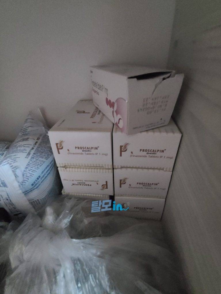 프로스칼핀 600정 photo review