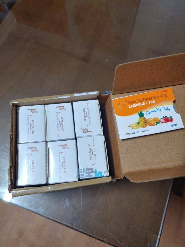 프로스칼핀 600정 photo review