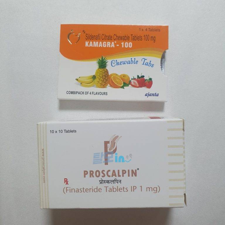 프로스칼핀 600정 photo review