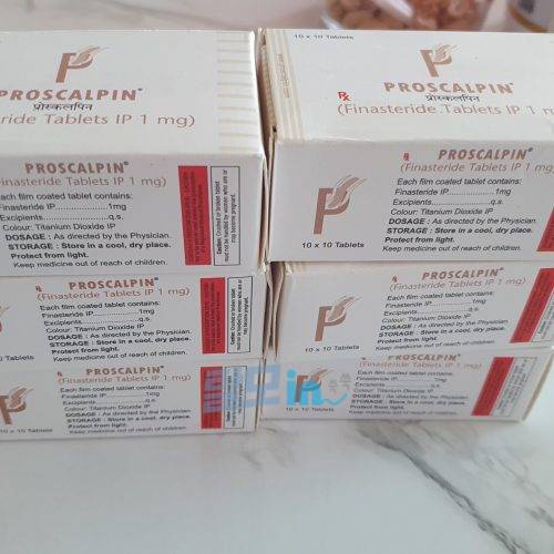 프로스칼핀 600정 photo review