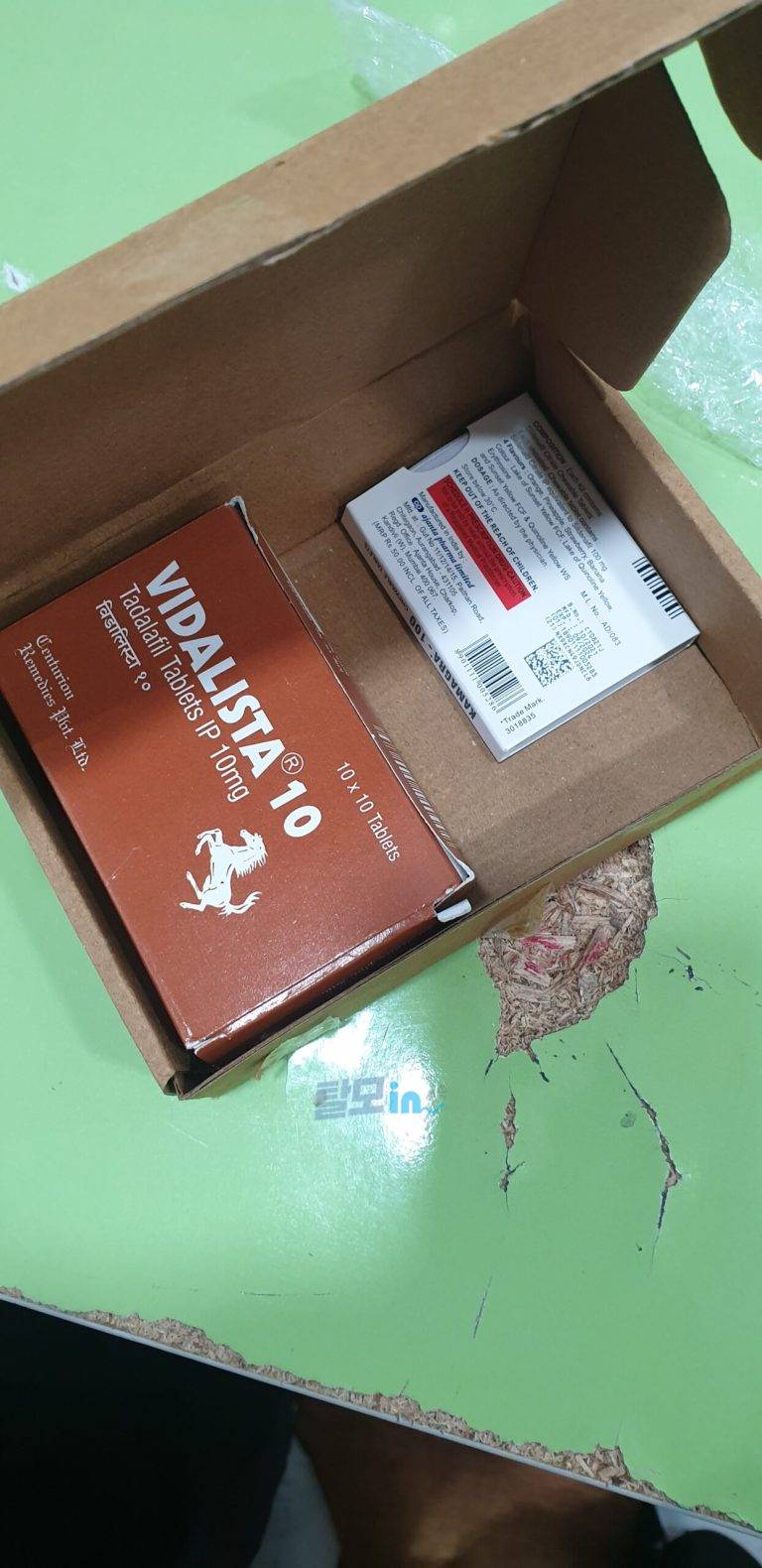 비달리스타 40mg 100정 photo review