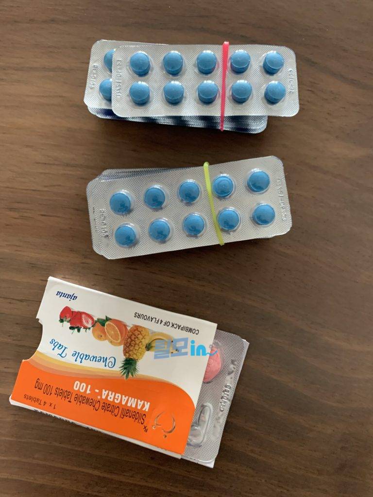 포셋 90mg 100정 photo review