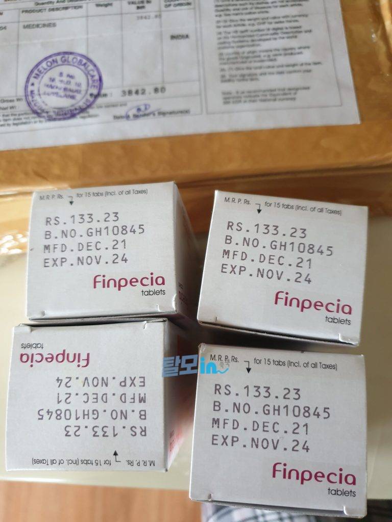 핀페시아 600정 photo review