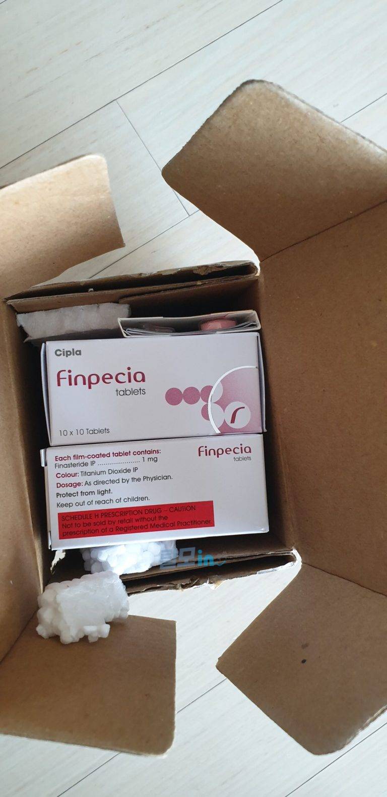 핀페시아 600정 photo review