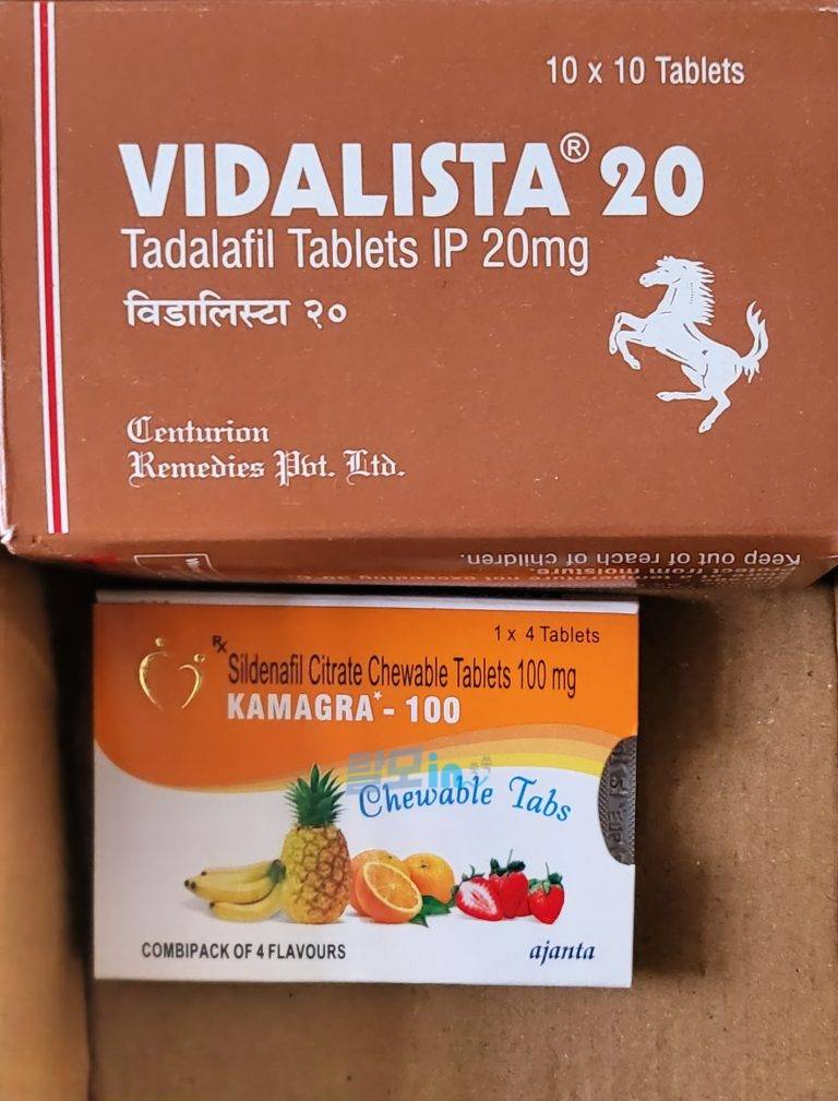 비달리스타 40mg 100정 photo review