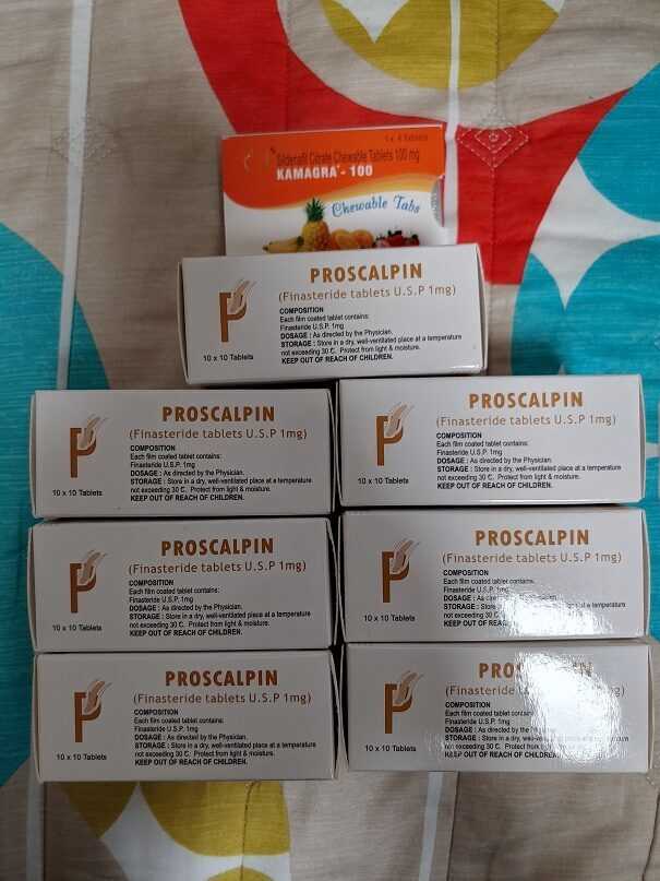 프로스칼핀 600정 photo review