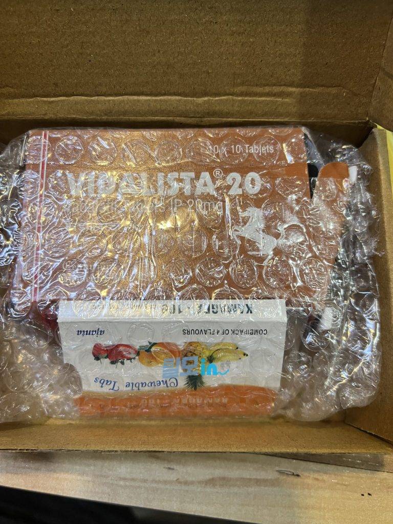 비달리스타 40mg 100정 photo review