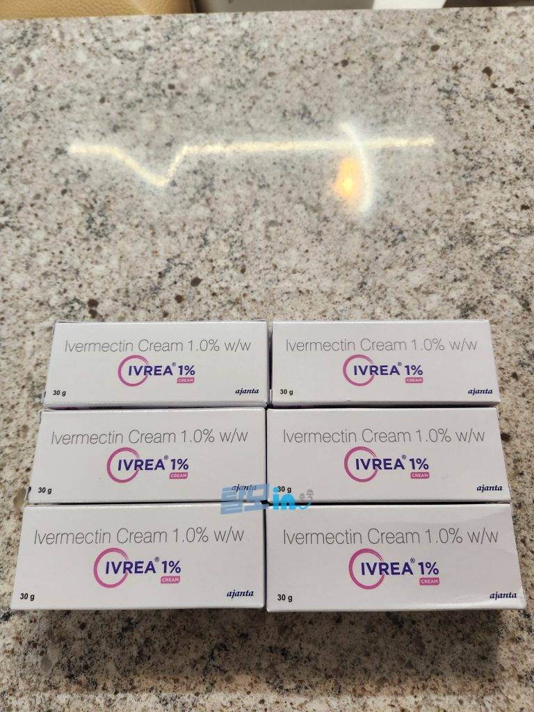 이버멕틴 크림 Ivrea 1% 6개 photo review