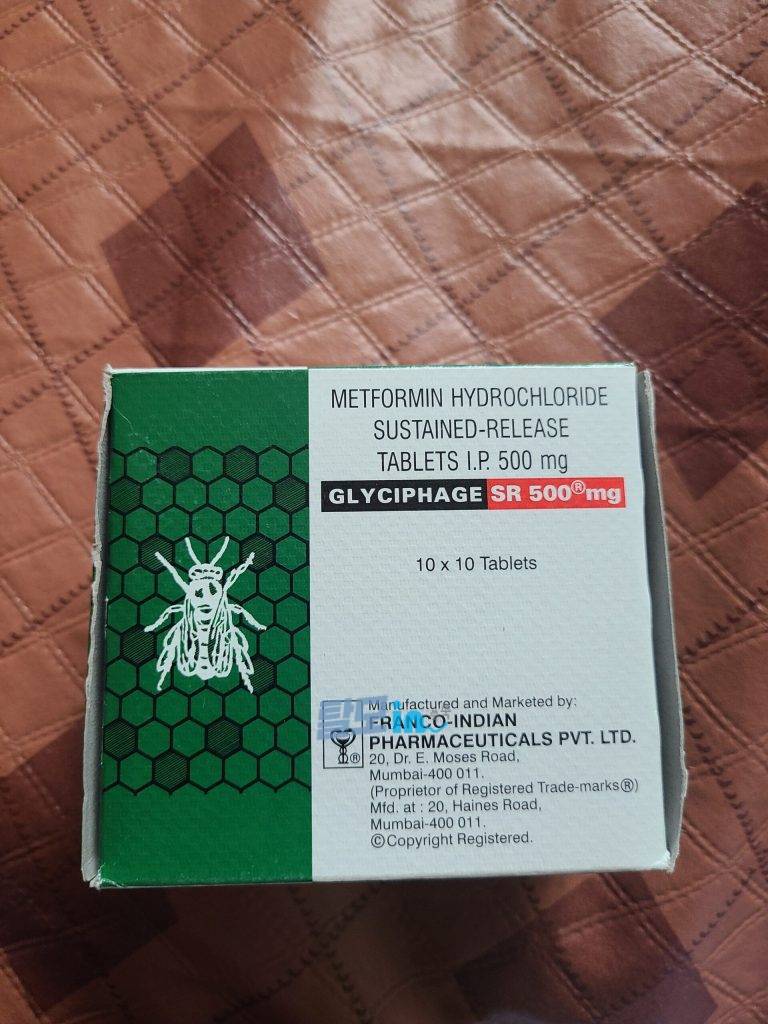 메트포르민 글리시파지 SR 500mg 500정 photo review