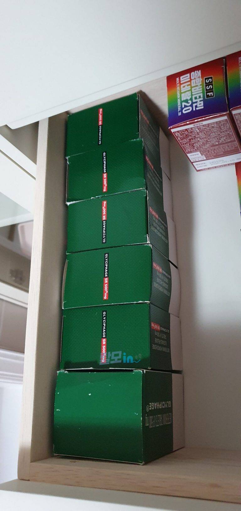 메트포르민 글리시파지 SR 500mg 500정 photo review