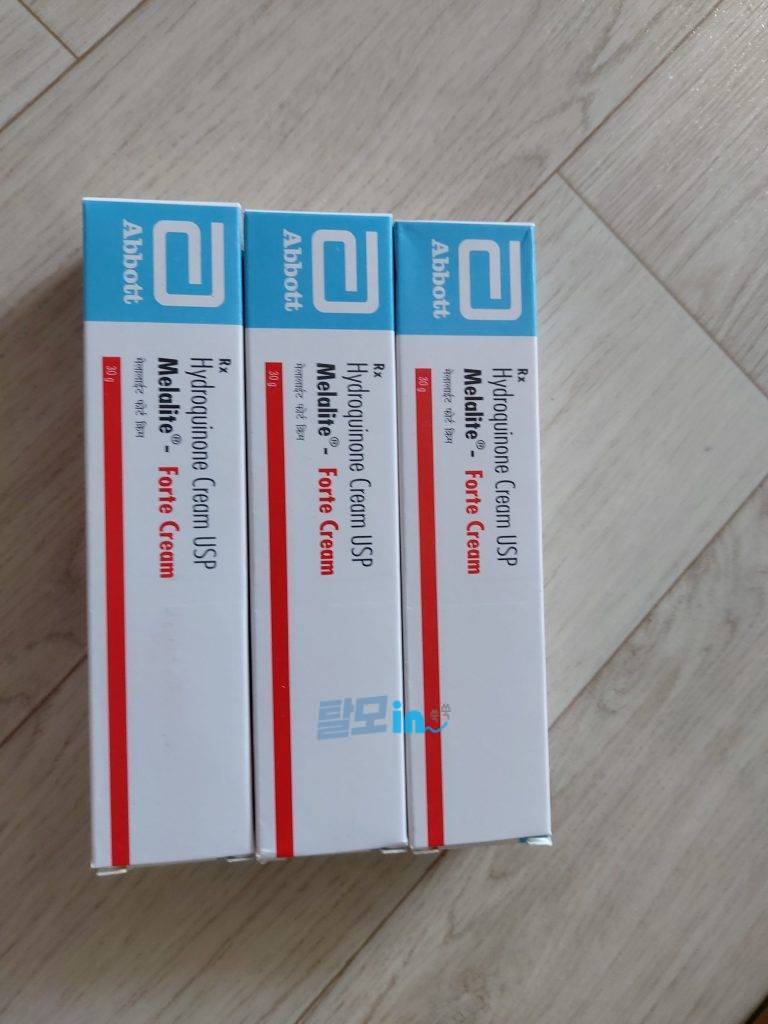 멜라라이트 크림 4% 30g 3개 photo review