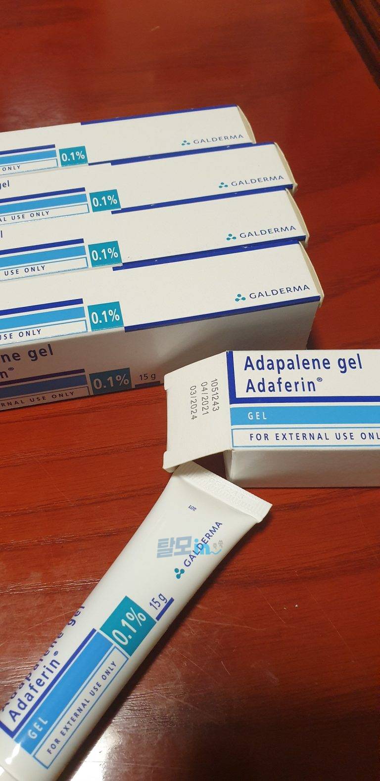 아다페린겔 0.1% 6개 photo review