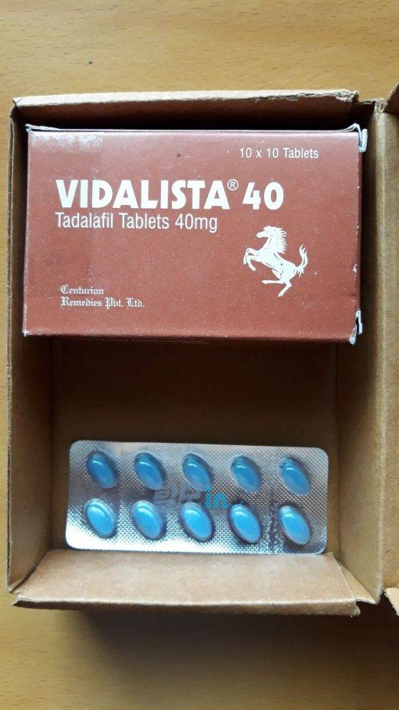 비달리스타 40mg 100정 photo review