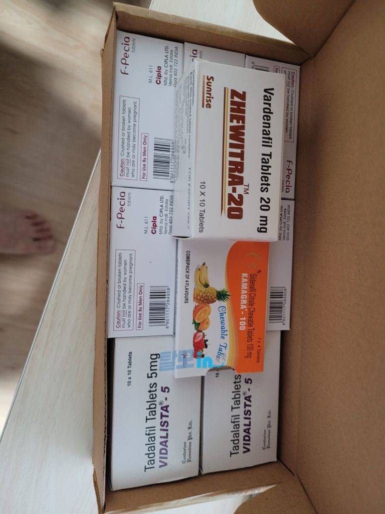 Zhewitra 20mg 100정 - 레비트라 바데나필 photo review