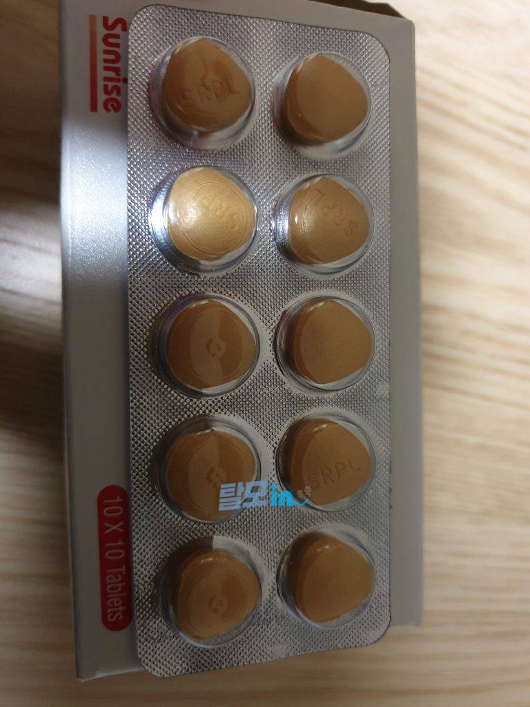 엑스트라 슈퍼 타다라이즈 100정 photo review