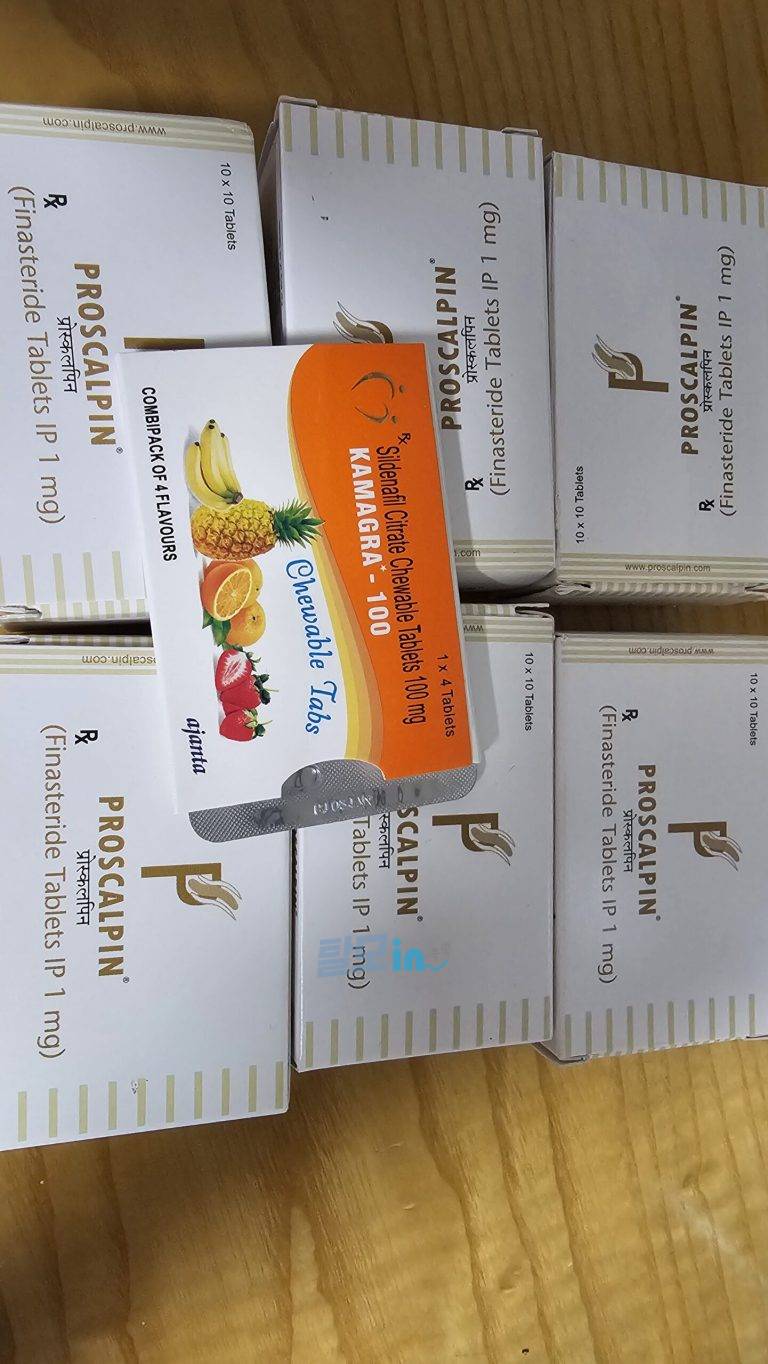 프로스칼핀 600정 photo review