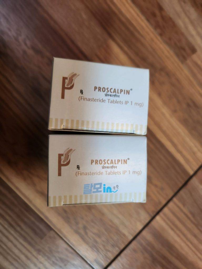 프로스칼핀 600정 photo review