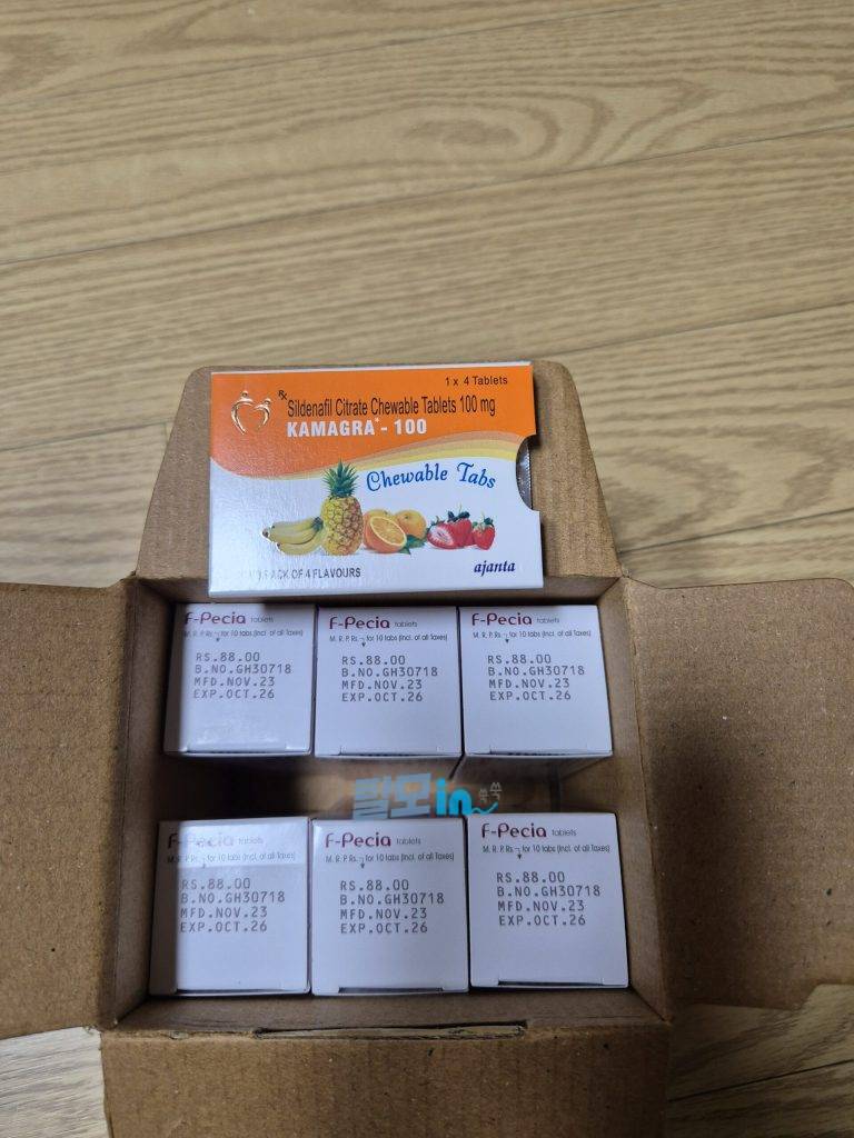 에프페시아 600정 photo review