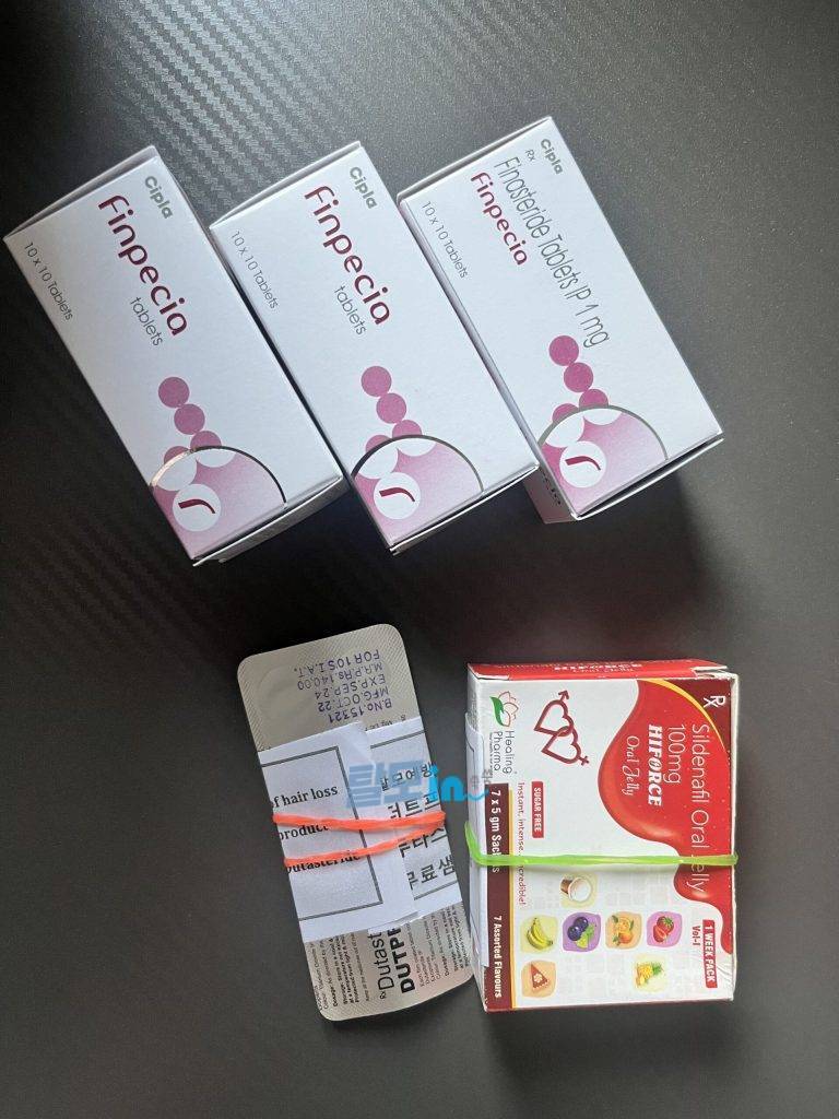 핀페시아 300정 photo review