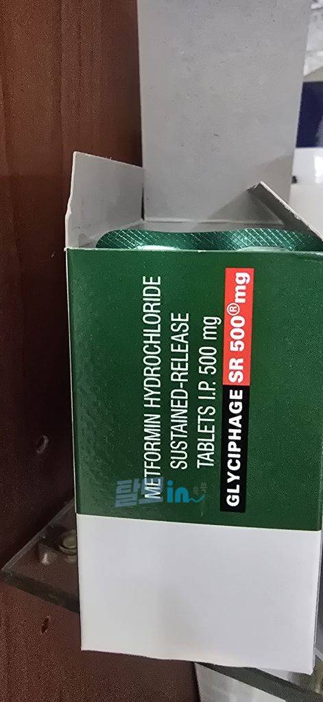 메트포르민 글리시파지 SR 500mg 500정 photo review