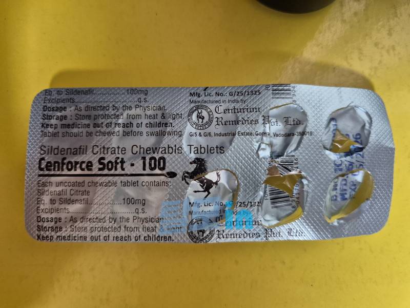 Click to view full screen 센포스 츄어블 100MG 100정 photo review