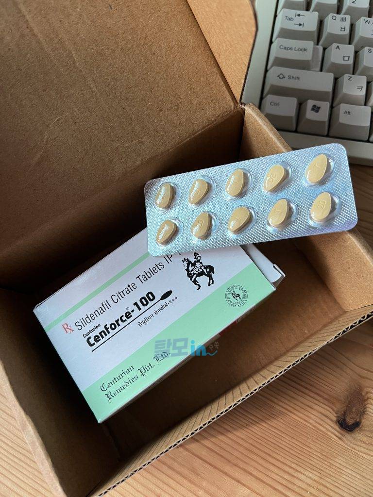 Click to view full screen 센포스 100mg 100정 photo review