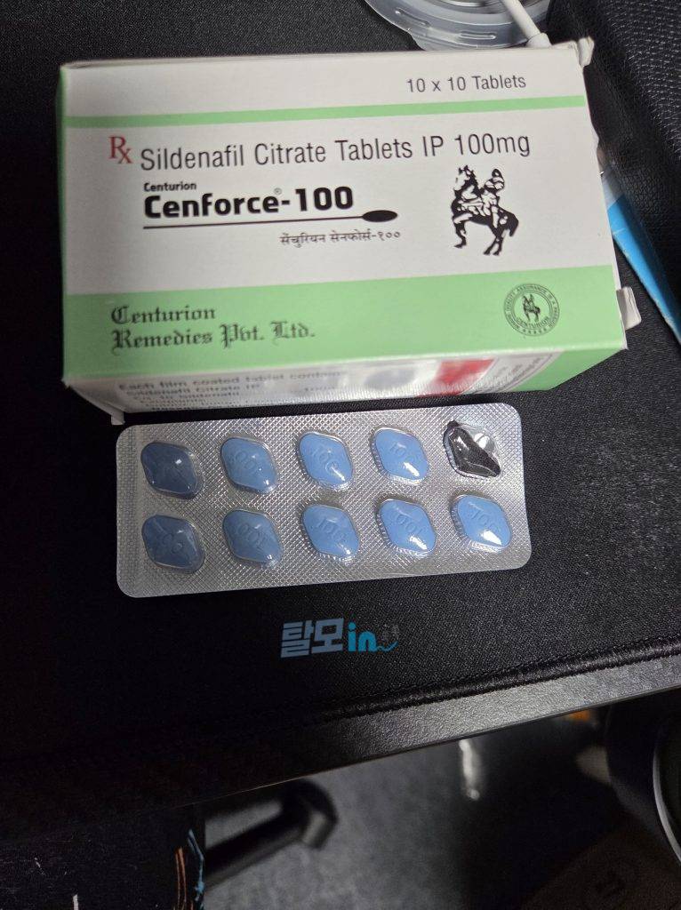 Click to view full screen 센포스 100mg 100정 photo review