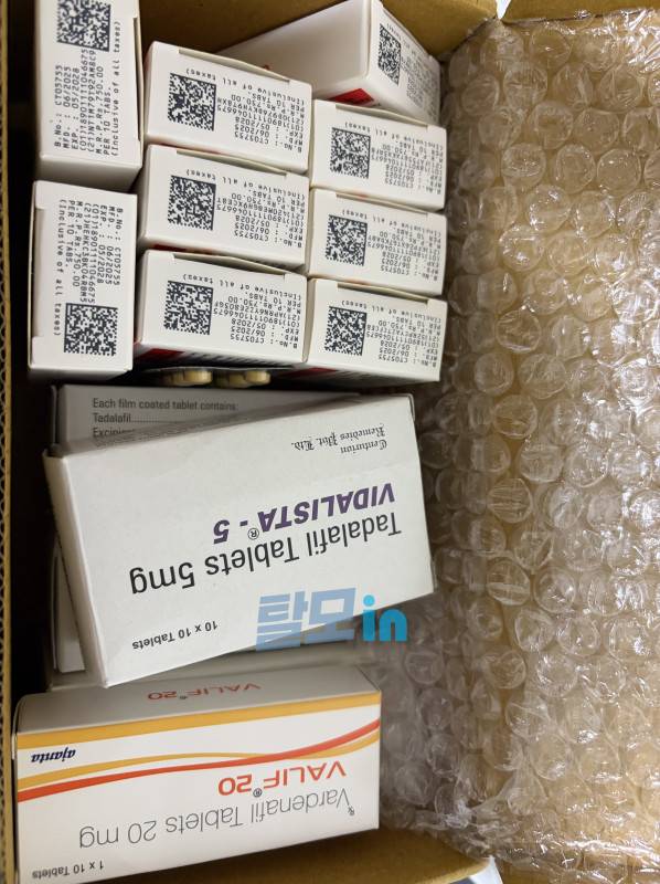 비달리스타 5mg 300정 photo review